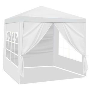 Portable 6.5x6.5FT Four <b>Sided</b> Wedding & Party Tent - Product Image 1