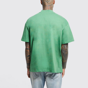 T-shirts personnalisés pour hommes, design de logo personnalisé sur le devant, coupe classique, manches courtes, imprimé animalier sportif, col rond, qualité supérieure - Product Image 2