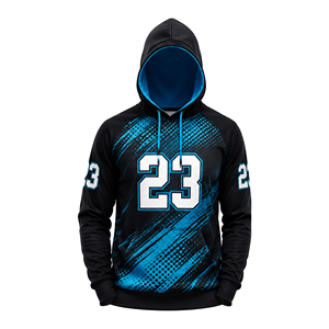 Custom Performance Sublimation Sports Hoodies Men OEM ODM Athletic Training <b>Gym</b> Fitness Teamwear Pullover <b>Sweatshirts</b> Wholesale - Product Image 1
