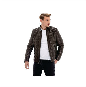 New Fashion Men's Racing <b>Jacket</b> Premium Comfortable Stand Full Sleeves Long <b>Canvas</b> <b>Jacket</b> for Men Coated - Product Image 5