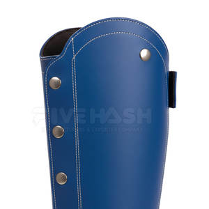 Protectores de Piernas de Cuero para Caballos, Correas Resistentes, para Uso en Exteriores y Trabajo con Caballos - Product Image 5
