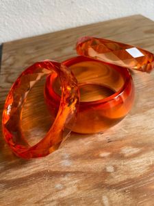 H a CRAFT Classic <b>Resin</b> Bangle Set for Women Party Wear Lovers Pattern Colorful Designer Bangles - Product Image 6