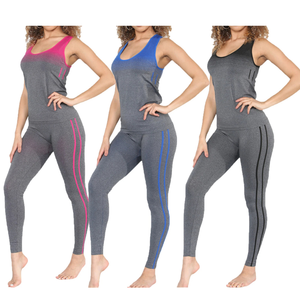Conjunto Deportivo para Mujer, Chaleco y Leggings, Ropa Deportiva para Yoga y Ejercicio - Product Image 1