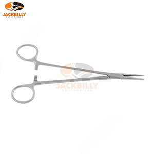 Pince à artères droite Halsted Premium 18,0 cm, manuelle, en acier inoxydable, instrument chirurgical de serrage et d'hémostase, certifiée CE - Product Image 2