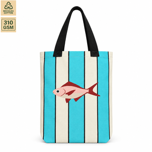 Natural Off-White 310 GSM Cotton Embroidered <b>Canvas</b> Tote Bags 28x38x8-cm Custom Logo Wholesale OEM-Bulk Shopping SNCH170 Premium - Product Image 2