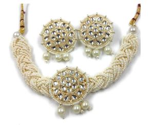 Conjunto de Joyería de Moda para Mujer, Collar y Aretes con Flores de Circonio Brillante, Chapado en Oro Antiguo, Accesorios de Novia para Boda - Product Image 3