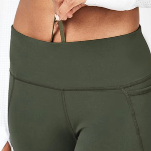 Leggings de Yoga de Compresión de Alta Calidad al por Mayor, Leggings Deportivos de Cintura Alta para Mujer, Pantalones de Yoga a la Moda, Pantalones Largos - Product Image 6