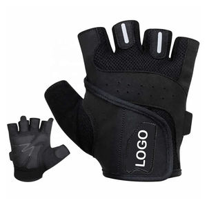 Guantes de Gimnasio de Algodón de Medio Dedo para Hombre y Mujer, con Palmas Acolchadas y Agarre Fuerte - Product Image 6