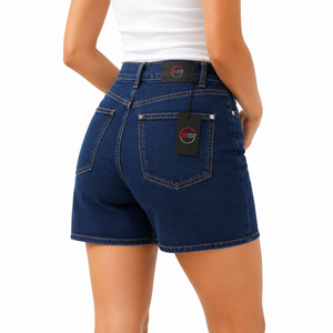 Shorts en jean pour femmes de qualité supérieure, tissu durable, design moderne, coupe confortable, vêtements décontractés, shorts en jean pour femmes avec poches - Product Image 6