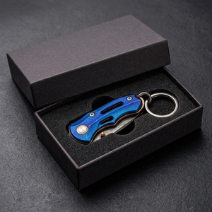 Navaja de Bolsillo Plegable Mini Ligera Hecha a Mano en Damasco, Estilo OEM, Herramienta Utilitaria para Exteriores - Product Image 3