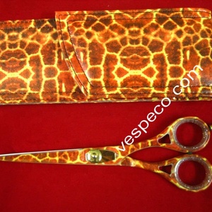 Ciseaux et pochette de Salon, pochette avec la même impression - Product Image 4