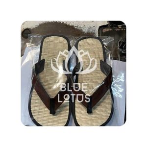 Sandalias de Plataforma Tejidas de Seagrass Sostenible, Ligeras y Naturales, Ideales para Primavera/Verano, Uso en Interiores y Spa - Product Image 1