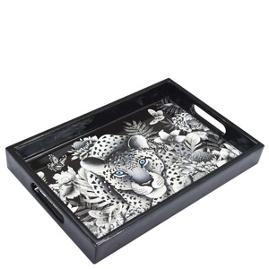 Ensemble de plateaux de service imprimés en bois durable avec votre logo ou motifs personnalisés – Collection nordique très vendue à prix abordables - Product Image 2
