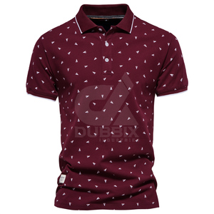 New2026 Comfortable 100% Cotton High <b>Collar</b> Regular Fit Breathable Anti-Wrinkle Eco-Friendly <b>T</b>-<b>Shirts</b> Polo <b>T</b> <b>Shirt</b> - Product Image 6