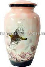 Vente chaude de haute qualité belle conception en laiton adulte urnes funéraires pour cendres urnes faites à la main urnes funéraires - Product Image 5