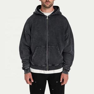 Sweat à capuche OEM en coton épais pour hommes, idéal pour les marques de streetwear, commande en gros, livraison rapide - Product Image 2