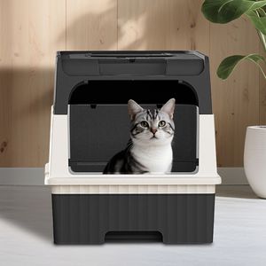 Lettiera per Gatti Magic Cube da 9L |   Dispenser Automatico Silenzioso in Materiale PP, Mani Libere per Godersi la Vita Pura - Product Image 4