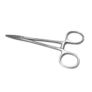 Porte-aiguille en bois Crile 15 cm droit, en acier inoxydable de haute qualité, pince délicate pour aiguilles de suture - Product Image 6
