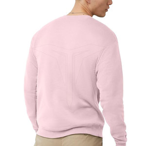 Nouveau design 2026 – Sweat-shirt homme en molleton 100 % coton, coupe classique, col rond, couleur unie, écoresponsable, style streetwear - Product Image 2