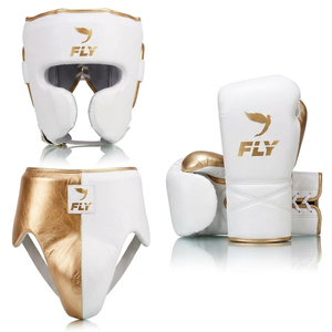 Kit de Equipo de Boxeo para Sparring con Guantes de Entrenamiento, Protector de Cabeza y Protector Inguinal para Práctica de Fitness - Product Image 1