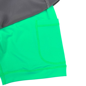 Pantalones Cortos de Baloncesto Personalizados al por Mayor para Hombre, 2 en 1 con Forro, para Gimnasio, Entrenamiento, Deportes, Correr, MMA - Product Image 3