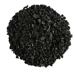 Charbon actif granulaire de coque de noix de coco de qualité alimentaire 8x20 mesh, adsorbant haute pureté en sachet pour l'utilisation dans les aliments, les boissons, les médicaments et l'alcool - Product Image 1