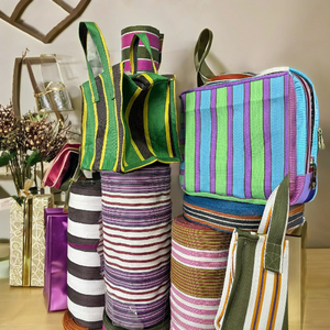 Grands sacs à provisions écologiques en polypropylène recyclé Sacs en plastique durables fabriqués en Inde Sac à linge d'approvisionnement en vrac - Product Image 3