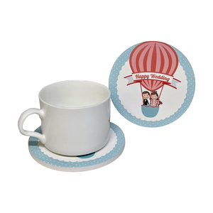 Posavasos Redondos de Cerámica Personalizados con Impresión, Recuerdo de Boda, Posavasos para Bebidas, Regalo para Fiesta de Bodas - Product Image 5