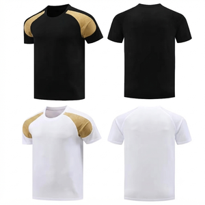 T-shirts personnalisables pour hommes 100% coton/100% polyester Jersey Vêtements décontractés Motif régulier Uni Respirant Écologique - Product Image 2