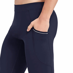 Leggings de course pour hommes de haute qualité, meilleurs leggings d'entraînement pour la gym, leggings de compression personnalisés pour les séances d'entraînement, leggings de yoga à taille élastique - Product Image 6