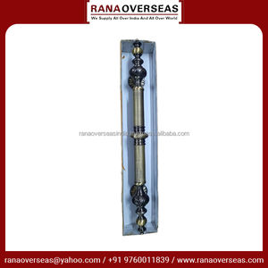 Manija de puerta de latón de alta calidad Herrajes elegantes y duraderos para uso interior y exterior Perfecto para puertas de hogar y oficina - Product Image 3