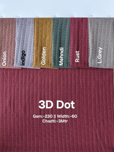 ผ้าโพลีเอสเตอร์คอตตอนพรีเมียม 220 GSM กว้าง 60 นิ้ว ผ้าทอเนื้อสัมผัสนุ่มยืดได้สี่ทิศทาง สำหรับเสื้อผ้าและเครื่องแบบ - Product Image 2