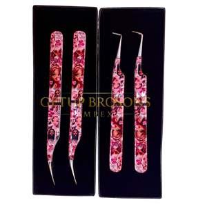 Meilleure pince à cils GETUP BROSONS IMPEX en acier inoxydable, revêtement papier, design pour poupées, pour volume de cils à 90 degrés et 45 degrés - Product Image 3