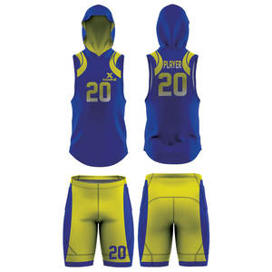 Conjunto de Uniforme Personalizado para Equipos de 7v7, Diseño Atlético de Moda, Transpirable, Ecológico, Poliéster Sublimado, Logotipo Personalizado, Color Personalizado - Product Image 1