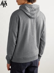 Sudadera con capucha de lana pesada personalizable para hombre, jersey liso de gran tamaño, sudadera holgada de talla grande - Product Image 2