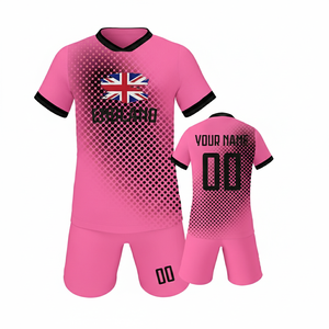 Uniforme de Fútbol Personalizado con MOQ Bajo, Entrega Rápida, Impresión Digital OEM, Uniforme de Fútbol para Equipos a Precio Económico, Uniforme con Logotipo Bordado - Product Image 2