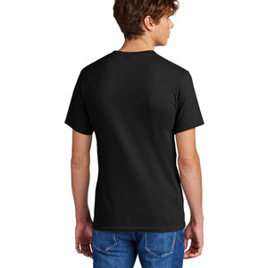 T-shirt noir à prix bas, imprimé, tendance, personnalisé, manches courtes pour homme, vente d'été, prix avantageux, coupe ajustée - Product Image 1