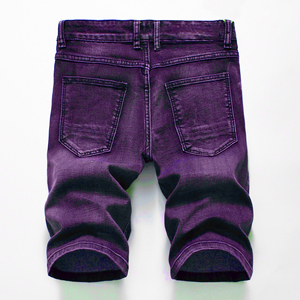 Nueva Colección de Ropa Urbana al por Mayor, Pantalones Cortos de Mezclilla de Alta Calidad para Hombre, Personalizados, Casuales - Product Image 5