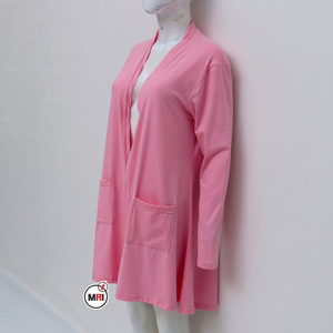 Custom Women Winter Casual Button <b>Sweater</b> Long Cardigan Soft Knit Long Sleeve Pockets OEM Private Label Manufacture - Product Image 4