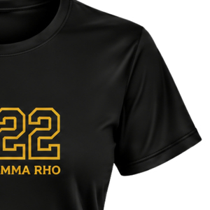 Camiseta Deportiva Personalizada con Cuello Redondo para Mujer de Sigma Gamma Rho, Camiseta Deportiva con Letras Griegas para Entrenamiento Atlético y Fitness, Ropa Deportiva al por Mayor - Product Image 5
