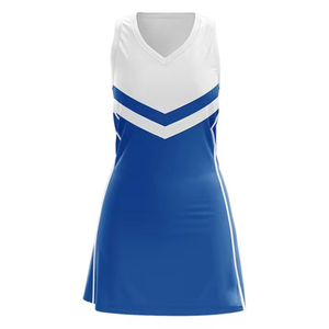 Uniforme de Netball Profesional y Duradero |   Uniforme de Netball Sublimado con Logotipo, Nombre y Número del Equipo |   Poliéster Transpirable - Product Image 3