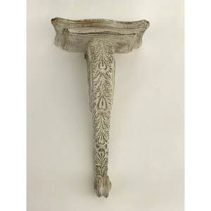 Étagère murale en bois au design antique pour la décoration de la maison, idéale pour le salon et le bureau. - Product Image 1