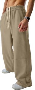 Pantalon large personnalisé, style streetwear décontracté, coupe ample de luxe, plissé, unisexe, pantalon de mode oversize à jambe large - Product Image 2