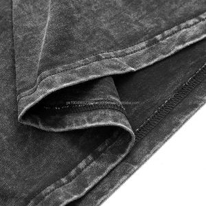 Outdoor Hipster Acid Wash T-<b>shirt</b> Streetwear Retro Oversized Drop Shoulder Boxy Tshirt Custom logo Vintage t <b>Shirt</b> for <b>Men</b> - Product Image 6