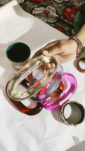 Grandes chaînes à maillons en résine transparente colorée style ange pour décoration murale, projets DIY, accessoires de séparation de pièce - Product Image 3