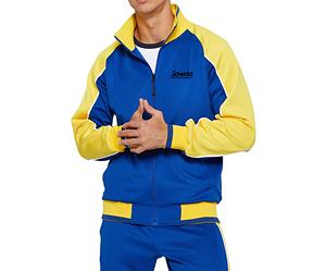 Survêtement décontracté pour homme personnalisé 2023, fermeture éclair, grande taille, 100% polyester, uni, nouvelle mode, vêtements de sport pour l'entraînement hivernal - Product Image 2