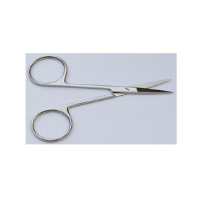 Hosanna Surgical Stainless Steel Reusable Surgical Micro Iris Operating Scissors 8.5 cm CE Certified Medical Microsurgical - Product Image 3