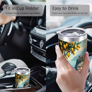 Gobelet isotherme en acier inoxydable 20 oz à double paroi, mug de voyage personnalisé avec logo, cadeau d'entreprise, vente en gros - Product Image 4