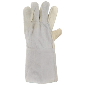 Gants de soudage TIG en cuir de vachette pleine fleur haute performance, protection supérieure des mains pour la lutte contre les incendies et la construction, optimale - Product Image 1