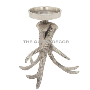 Fabricant de décoration intérieure, bougeoir vintage de luxe, porte-bougie doré pour la décoration de la maison, porte-bougie à 3 compartiments - Product Image 5